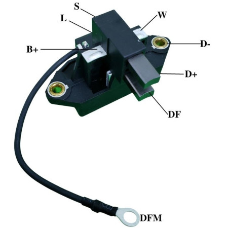 REGULADOR APLIC C/DESC COMPATÍVEL BOSCH 14V FORD/THERMOKING 14V G392 IK5392