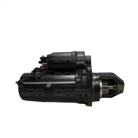 MOTOR PARTIDA COMPATÍVEL ISKRA  12V 11D MASSEY MF/CASE/VALTRA/VALMET -DEITADO DAP1130202