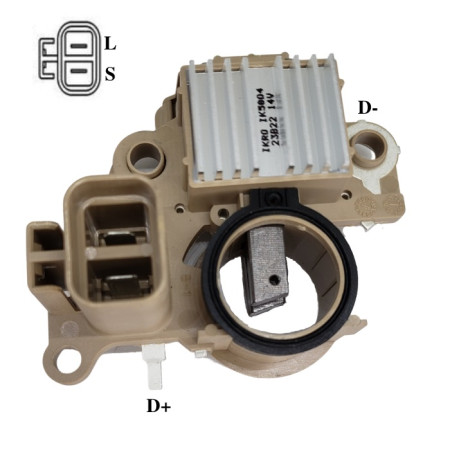 REGULADOR APLIC C/DESC COMPATÍVEL MITSUBISHI HYUNDAI ELANTRA/SONATA G804 IK5804