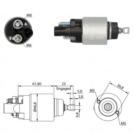 AUTOMATICO COMPATÍVEL BOSCH-MINI ONIX/TRACKER - C/PLUG ZM2281