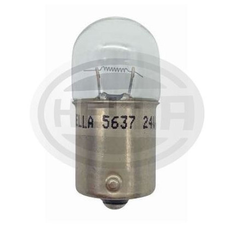 LÂMPADA 67 24V 10W BA15S - 1POLO MEDIA 10PC HELLA HE5637
