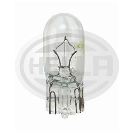 LÂMPADA PINGÃO 2821 12V 3W - BASE VIDRO 10PC HELLA HE2821