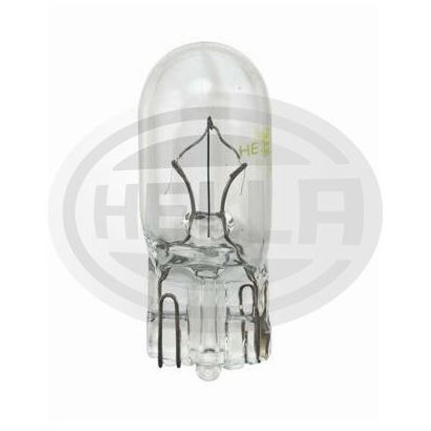 LÂMPADA PINGÃO 2821 12V 3W - BASE VIDRO 10PC HELLA HE2821
