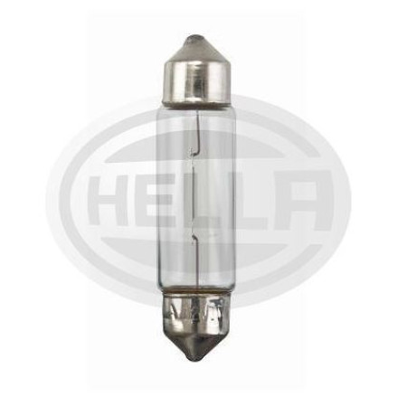LÂMPADA TORPEDO GRANDE 12V 10W 11X44 10PC HELLA HE6411