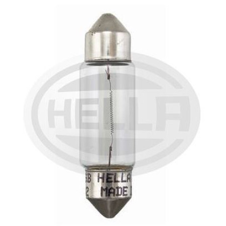 LÂMPADA TORPEDO MEDIA 24V 5W 10X36 10PC HELLA HE6423