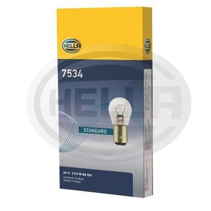 LÂMPADA 1176 24V 21/5W 2POLOS ENCONTRADOS HELLA HE7534