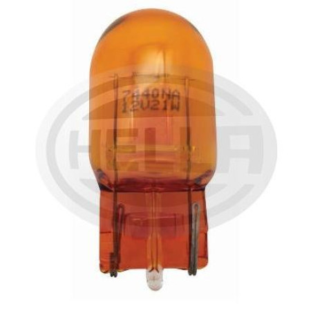 LÂMPADA 6941 12V 21W 1POLO BASE VIDRO GRANDE AMARELA  HELLA HE7440NA