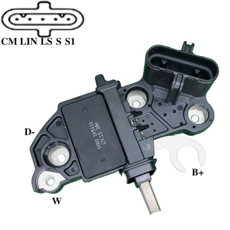 REGULADOR COMPATÍVEL BOSCH ELETR 28V COM-LIN DAF IK5111