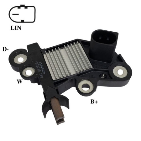 REGULADOR COMPATÍVEL BOSCH MOD 12V COM-LIN POLO/VIRTUS IK5813