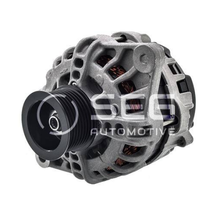 ALTERNADOR COMPATÍVEL BOSCH MOD 12V 90A CAM.VW (REG.2T-COM W-POLIA 8PK-59) SEGF000BL0475