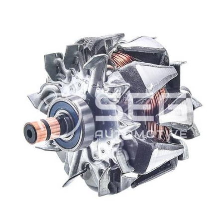 ROTOR ALTERNADOR BOSCH MOD COMPATÍVEL 12V 120A PALIO/SIENA 13/50/103/144SEGF000BL1403