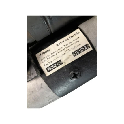 MOTOR DE PARTIDA RECONDICIONADO PRESTOLITE M101R 12V 10D INTERNACIONAL NAVISTAR MWM 100/68 35262740