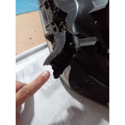 Farol Direito Honda City Cromado H-25 Ano 2015 2016 2017 - Usado