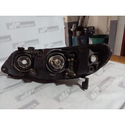 Farol Direito Honda New Civic Máscara Negra H-26 Ano 2007 2008 2009 2010 2011 - Usado