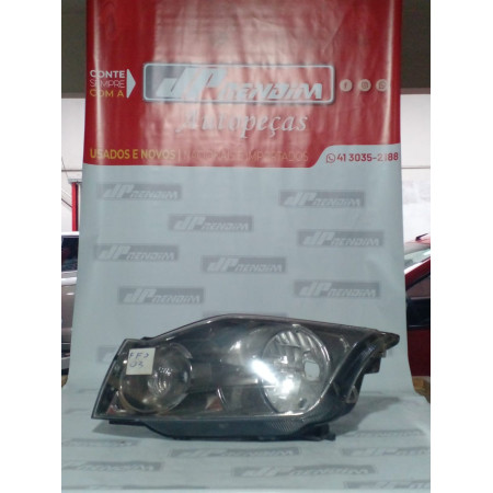 Farol Esquerdo Ford Ecosport Fumê Fo-03 Ano 2008 2009 2010 2011 2012 - Usado