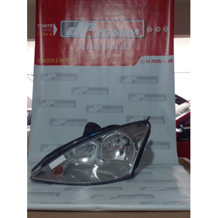 Farol Esquerdo Ford Focus Fo-08 Ano 2004 2005 2006 2007 2008 - Usado