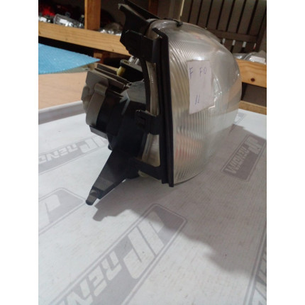 Farol Direito Ford Fiesta-Courier Lente de Vidro Fo-11 Ano 2000 2001 2002 2003 2004 2005 a 2010 - Usado