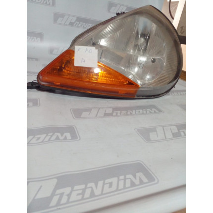Farol Esquerdo Ford Ká Fo-14 Ano 1997 1998 1999 2000 2001 2002 a 2007 - Usado
