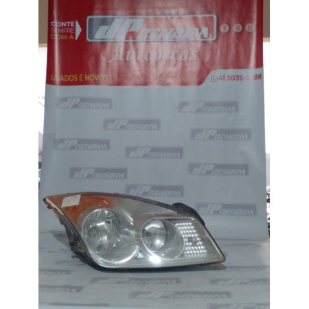 Farol Direito Ford Fiesta Fo-17 Ano 2007 2008 2009 2010 - Usado