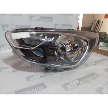 Farol Esquerdo Ford Ká Máscara Negra Fo-22 Ano 2018 2019 2020 2021 - Usado