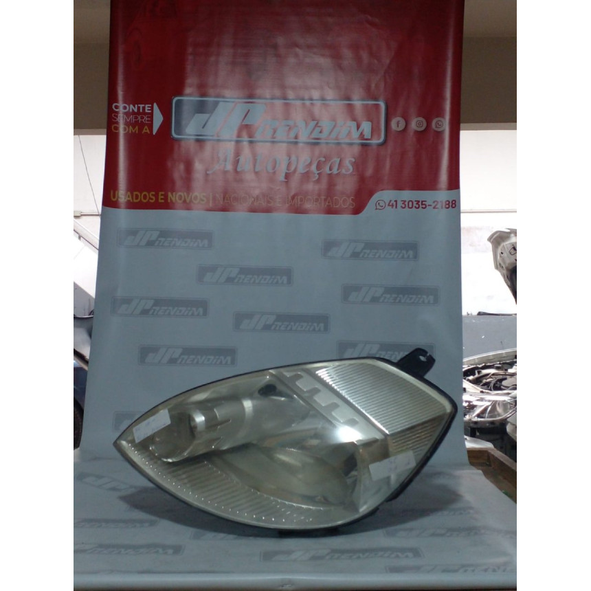 Farol Esquerdo Ford Ká Fo-25 Ano 2008 2009 2010 2011 - Usado