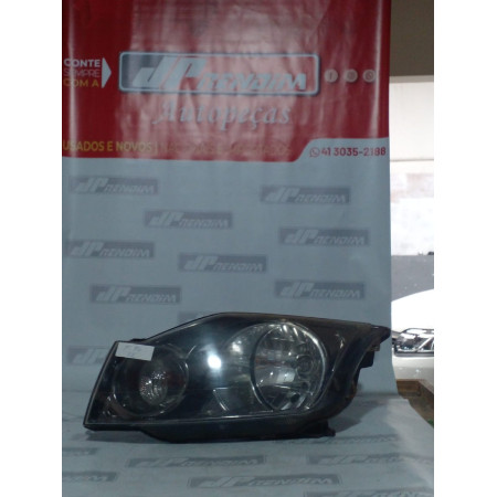 Farol Esquerdo Ford Ecosport Fumê Fo-32 Ano 2008 2009 2010 2011 2012 - Usado