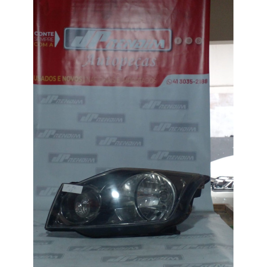Farol Esquerdo Ford Ecosport Fumê Fo-32 Ano 2008 2009 2010 2011 2012 - Usado