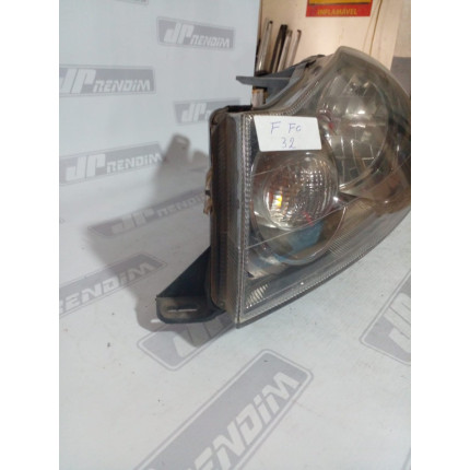 Farol Esquerdo Ford Ecosport Fumê Fo-32 Ano 2008 2009 2010 2011 2012 - Usado