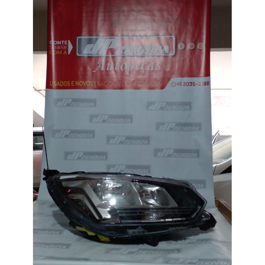 Farol Direito Peugeot 208 P-07 Ano 2021 2022 2023 - Usado