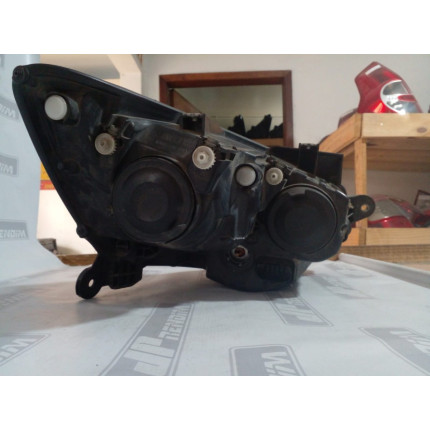 Farol Esquerdo VW Fox-Spacefox Máscara Negra Vw-56 Ano 2015 2016 2017 2018 2019 2020 2021 2022 - Usado