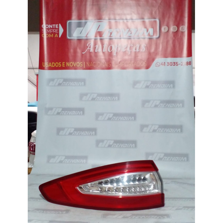 Lanterna Lado Esquerdo Ford Fusion com Led Fo-31 Ano 2013 2014 2015 2016 - Usado