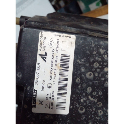 Farol Esquerdo Renault Sandero-Logan Re-46 Ano 2015 2016 2017 2018 - Usado