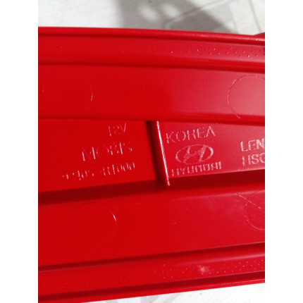 Lanterna Lado Esquerdo Hyundai HB20 Hatch Ré do Parachoque Hy-16 Ano 2020 2021 2022 - Novo