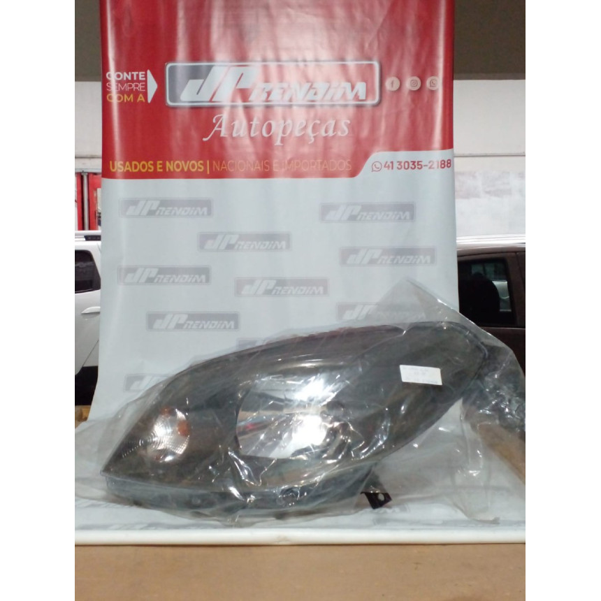 Farol Esquerdo Renault Sandero Vibe Re-47 Ano 2012 2013 2014 - Novo