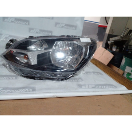 Farol Esquerdo VW Up Máscara Negra Vw-58 Ano 2018 2019 2020 2021 - Novo