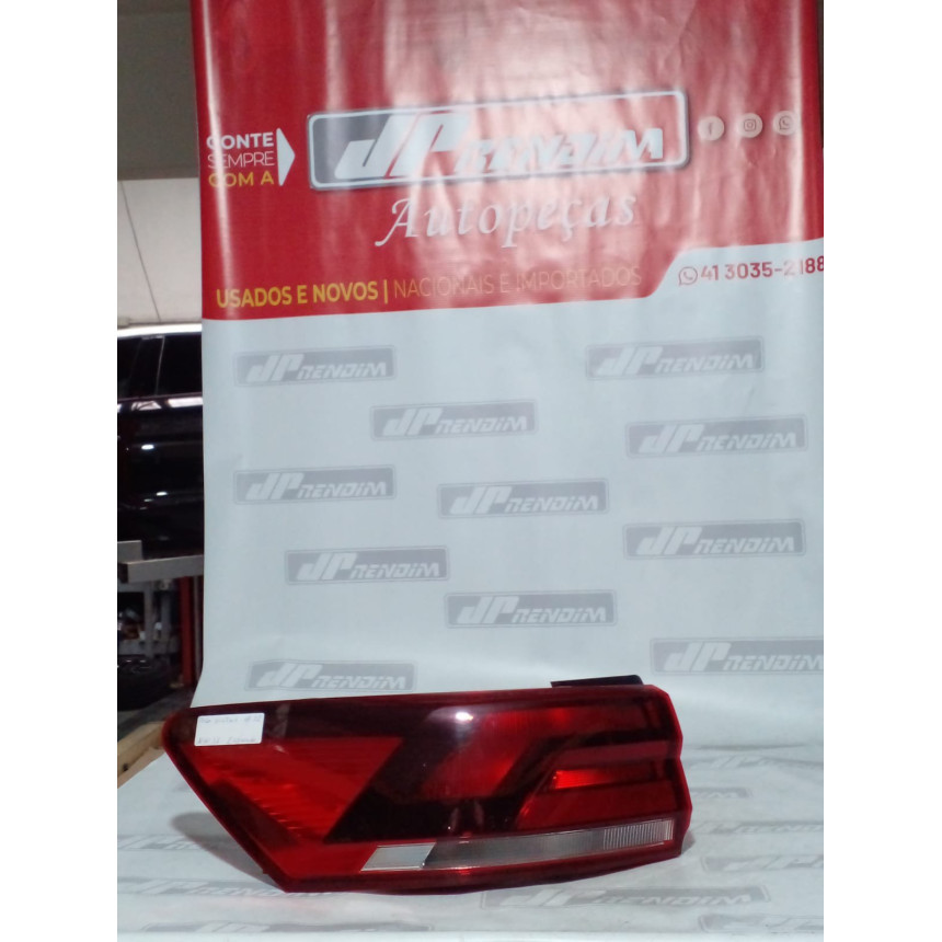 Lanterna Lado Esquerdo VW Polo-Virtus Vw-31 Ano 2018 2019 2020 2021 2022 - Usado