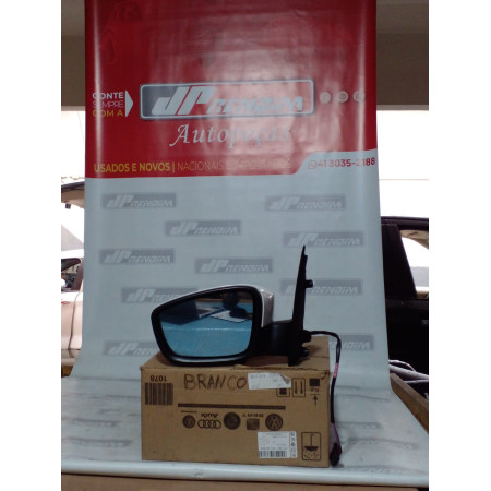 Retrovisor Esquerdo VW Gol-Voyage G5 Elétrico com Capa Vw-02 Ano 2009 2010 2011 2012 2013 - Novo