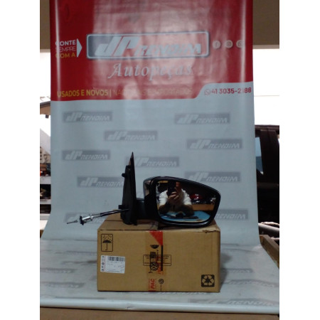 Retrovisor Direito VW Gol-Voyage G5 Manual com Capa Vw-04 Ano 2009 2010 2011 2012 2013 - Novo