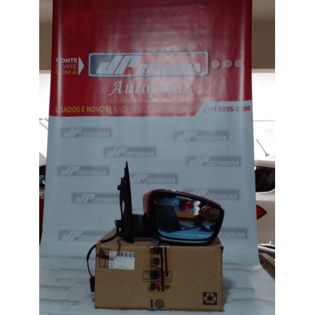 Retrovisor Direiro VW Gol-Voyage G5 Elétrico com Capa Vw-06 Ano 2009 2010 2011 2012 2013 - Novo
