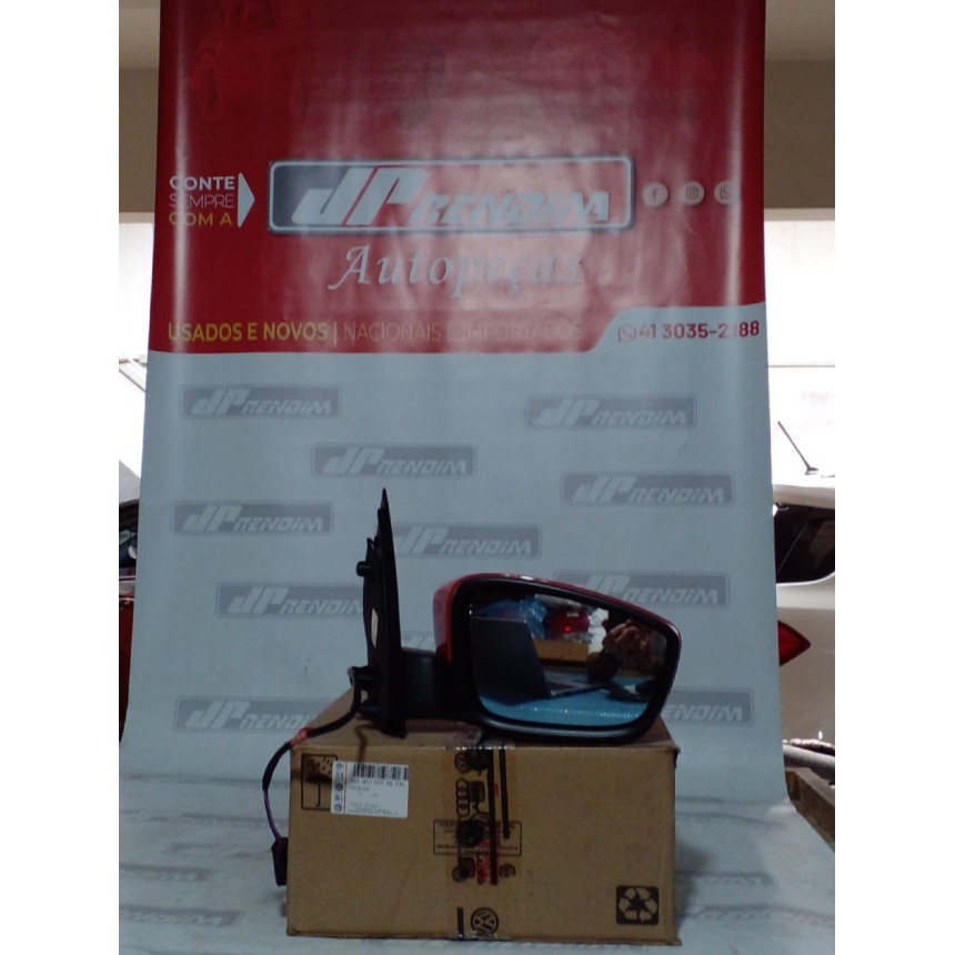 Retrovisor Direiro VW Gol-Voyage G5 Elétrico com Capa Vw-06 Ano 2009 2010 2011 2012 2013 - Novo