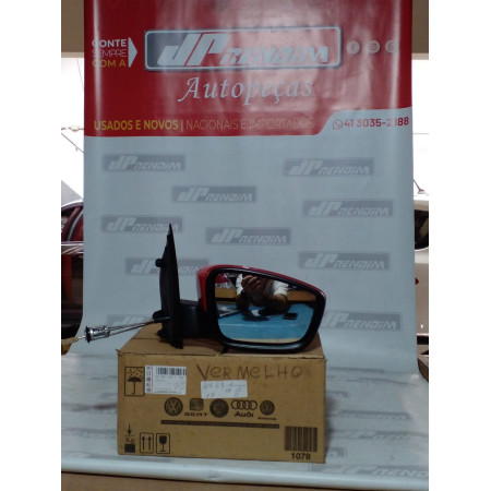 Retrovisor Direito VW Gol-Voyage G5 Manual com Capa Vw-07 Ano 2009 2010 2011 2012 2013 - Novo
