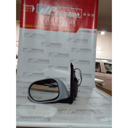 Retrovisor Esquerdo Nissan Livina Elétrico com Capa N-02 Ano 2009 2010 2011 2012 2013 2014 - Novo