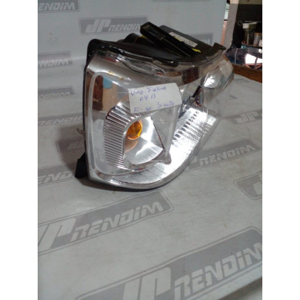 Farol Direito Fiat Uno-Fiorino Fi-50 Ano 2004 2005 2006 2007 2008 2009 2010 2011 2012 2013 - Usado