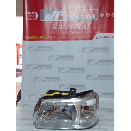 Farol Esquerdo Fiat Uno-Fiorino Fi-51 Ano 2004 2005 2006 2007 2008 2009 2010 2011 2012 2013 - Usado