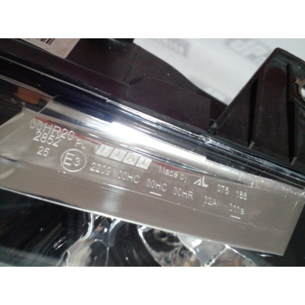 Farol Esquerdo Fiat Palio-Siena-Strada Máscara Metalizada Canhão Negro Fi-51 Ano 2004 2005 2006 2007 2008 2009 2010 a 2014 - Novo