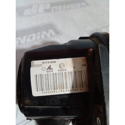 Farol de Milha Fiat Doblô p/ Ambos os Lados Fi-01 Ano 2010 2011 2012 2013 2014 2015 2016 a 2021 - Usado