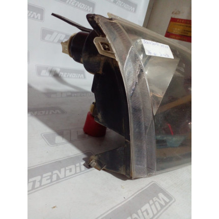 Farol Direito Ford Ecosport Máscara Negra Fo-50 Ano 2003 2004 2005 2006 2007 - Usado