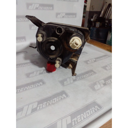 Farol Direito Ford Ecosport Máscara Negra Fo-50 Ano 2003 2004 2005 2006 2007 - Usado