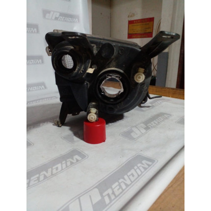 Farol Esquerdo Ford Ecosport Máscara Negra Fo-51 Ano 2003 2004 2005 2006 2007 - Usado