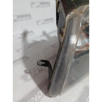 Farol Esquerdo Ford Ecosport Máscara Negra Fo-51 Ano 2003 2004 2005 2006 2007 - Usado